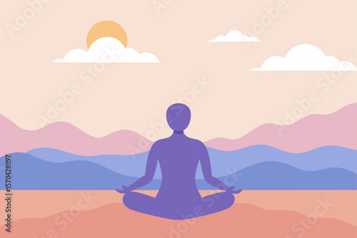 yoga on the beach