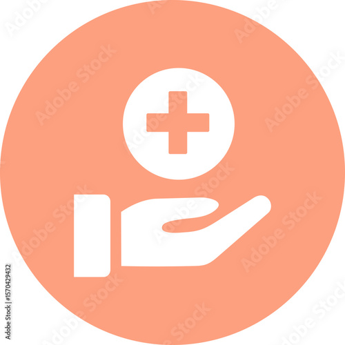 Medical Healty Circle Icon