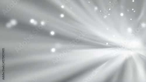 abstract white ray motion