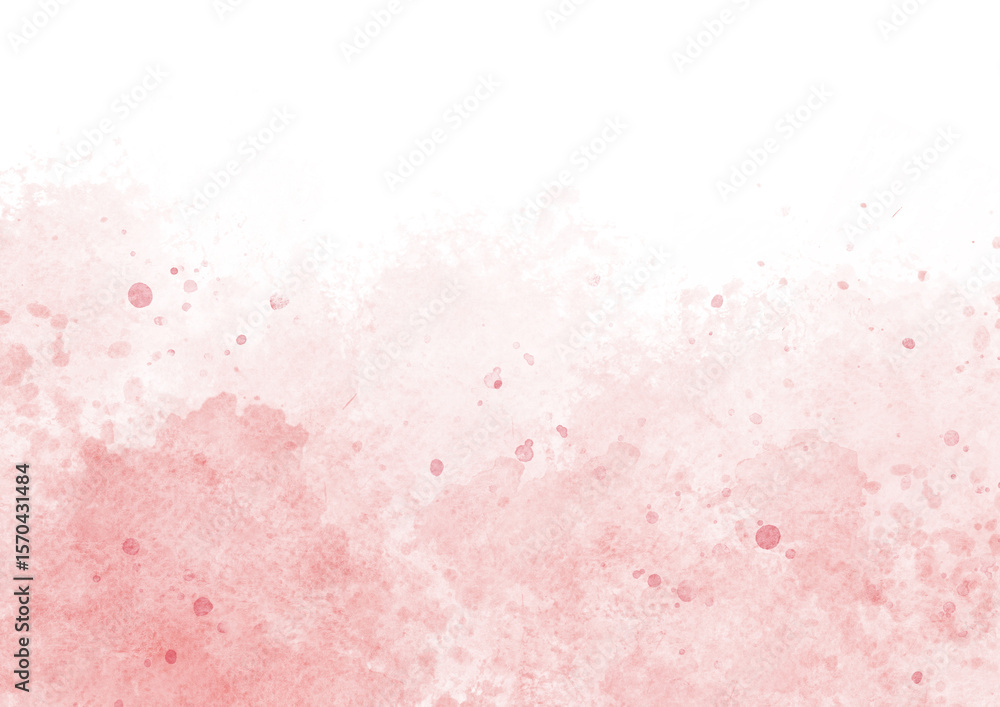 Obraz premium Abstract pink watercolor background. Hand drawn png texture. Brush stroked painting illustration design, invitation pastel color watercolor.