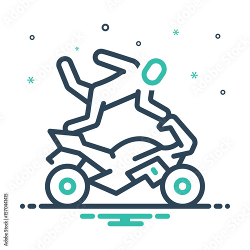 Mix icon for stunt