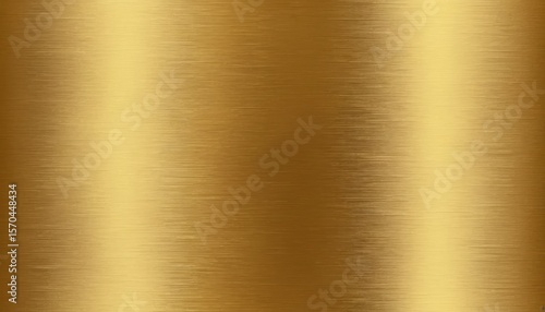 Wallpaper Mural Brushed gold metal texture on a shiny, polished industrial surface Torontodigital.ca