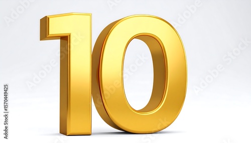 Gold 3D number ten (1)