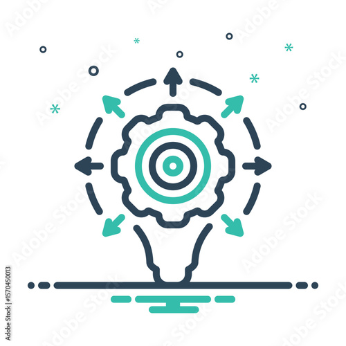 Mix icon for successful techniques