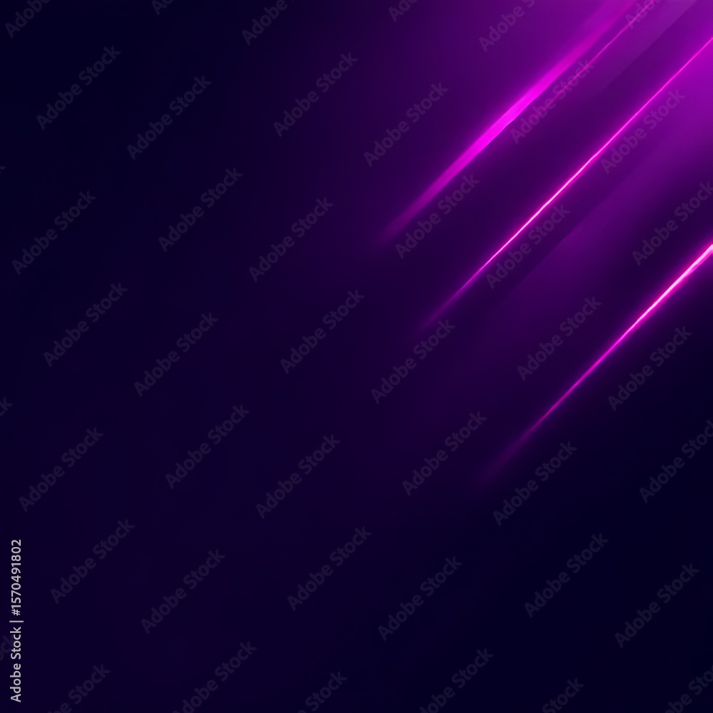 Abstract dark purple background with diagonal bright neon pink lines and gradient effect for design elements Abstract dark purple background with diagonal bright neon pink lines and gradient effect for design elements