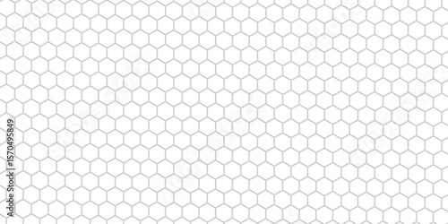 Abstract hexagon pattern in white and light gray tones, perfect for modern backgrounds and design,, Abstract geometric. Trendy white.