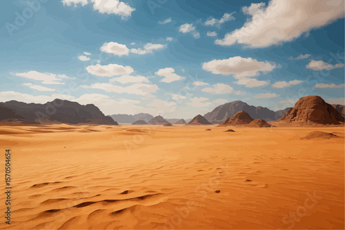 sand dunes in the sahara desert