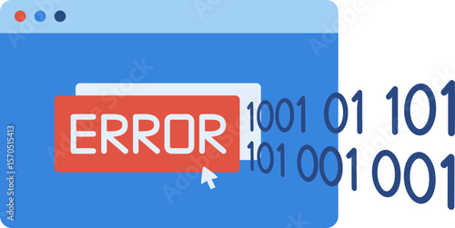 Computer Error Alert

