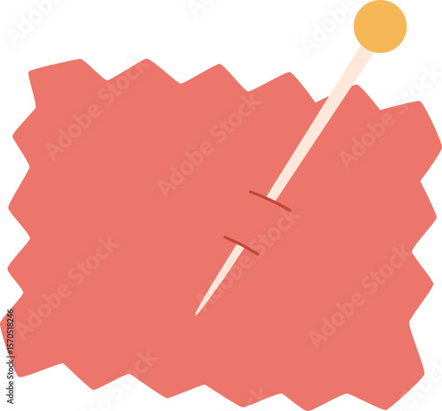 Sewing Pins and Pincushion

