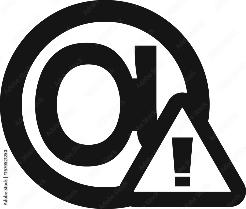 Cyber Crime and Security Icon Cyber Crime and Security Icon