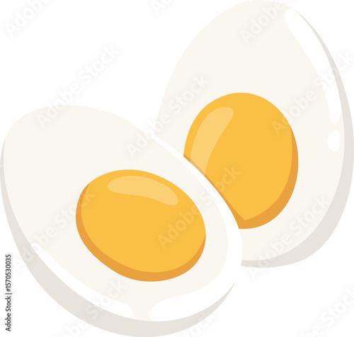 Boiled Egg Illustration

