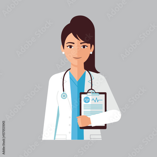 Healthcare Workforce Vector Graphics 