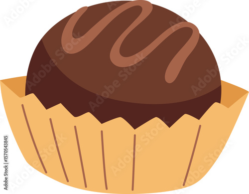 Chocolate cupcake

