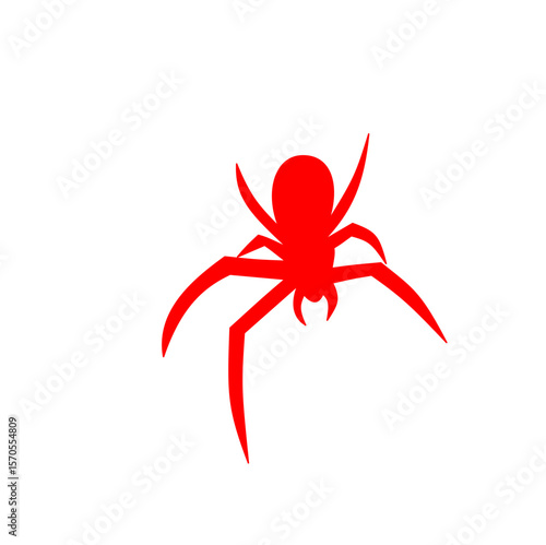 Spider siluet illustration