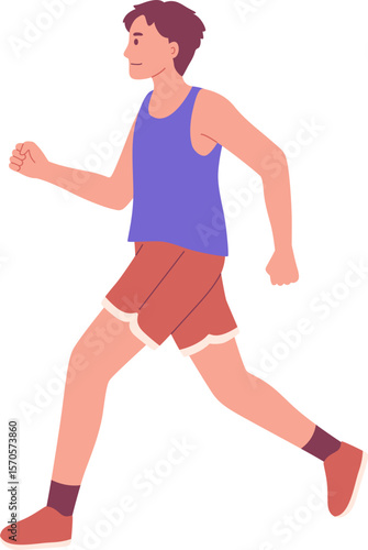 Man running