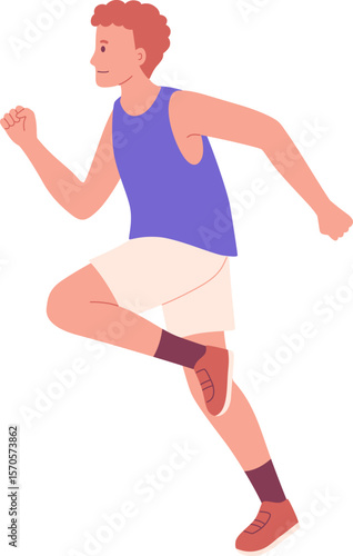 Man running