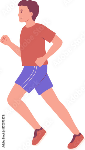 Man running