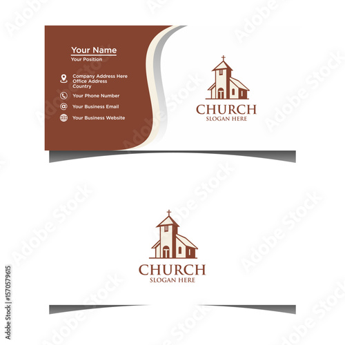 Luxury Modern Minimal Church Logo