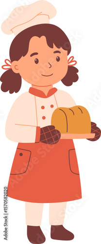 Kid cooking

