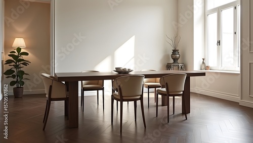 Wallpaper Mural modern dining room Torontodigital.ca