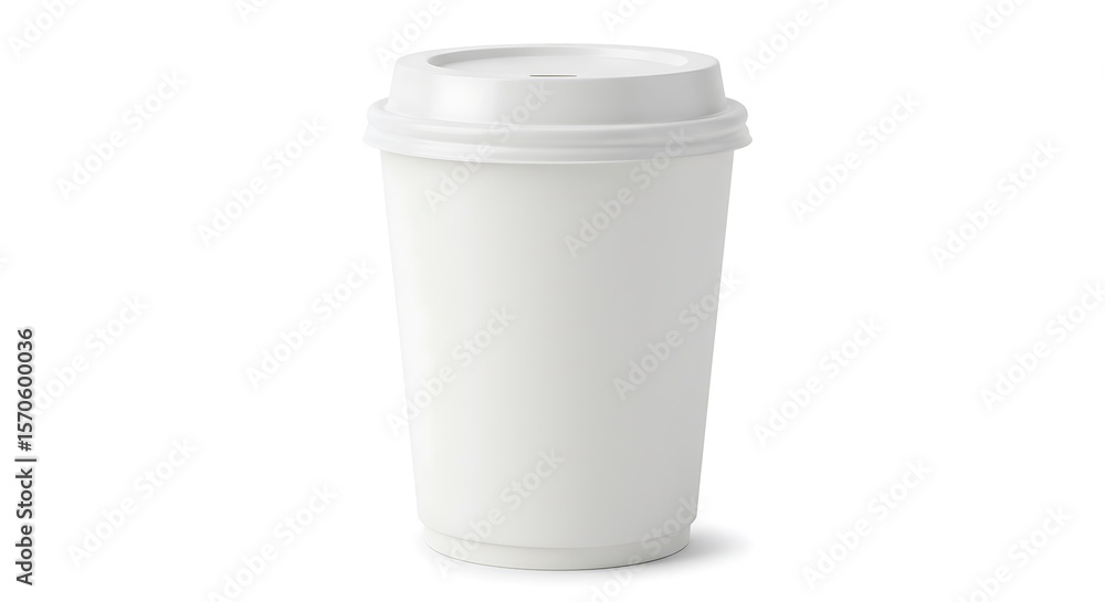 Blank disposable beverage cup, plain white, great for custom designs.
Blank disposable beverage cup, plain white, great for custom designs.