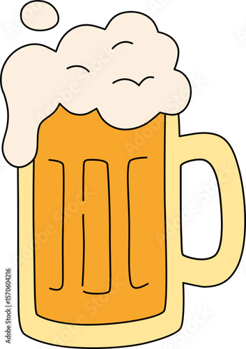 Oktoberfest Beer Element

