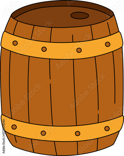 Oktoberfest Barrel Element

