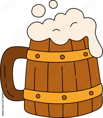 Oktoberfest Beer Element


