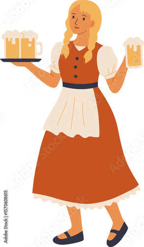 Octoberfest Beer Festival People