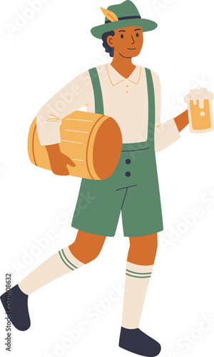 Octoberfest Beer Festival People