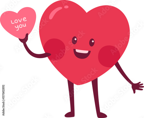 Cute Heart Cartoon

