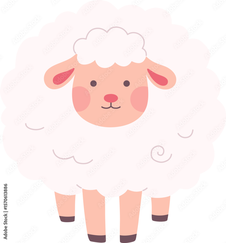 Cartoon Cute Sheep
Cartoon Cute Sheep