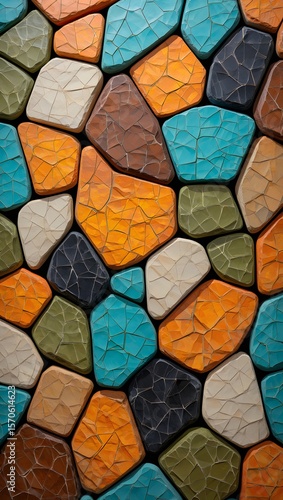 Colorful stone texture background.