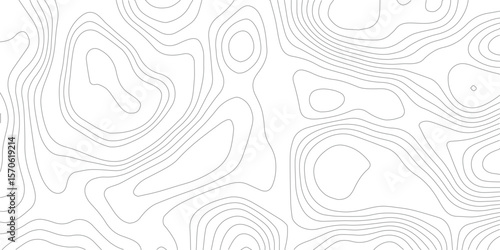 Abstract Transparent PNG Topographic Map with Soft Wavy Line Patterns on a White Background, Created for High-End Design Projects Focused on Geospatial Mapping, Professional Visual Communication"

