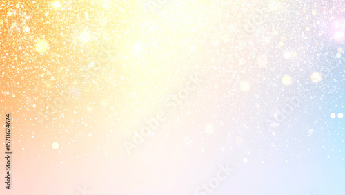 オレンジの光の背景素材