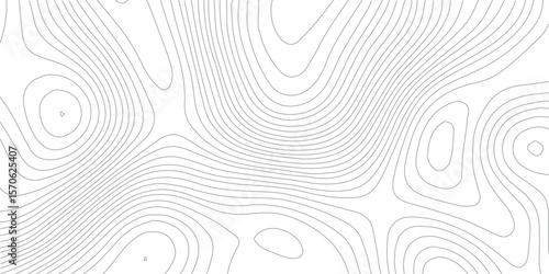 Minimalist Transparent PNG Map Featuring Fluid Wavy Topographic Line Patterns on a Clean White Background, Ideal for Cutting-Edge Design, Professional Geospatial Mapping, and Visual Projects"
