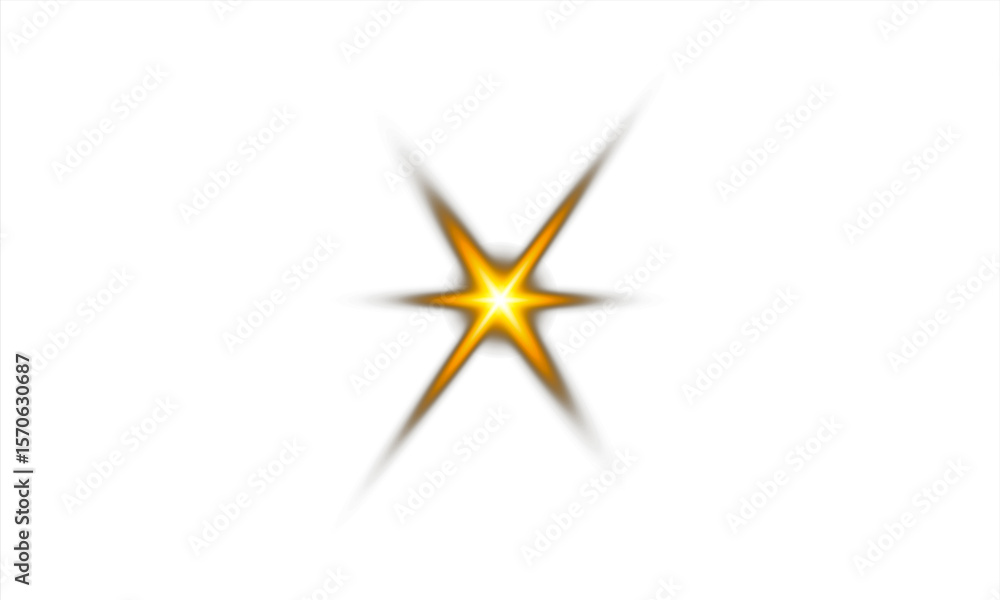 Obraz premium burst light effect element