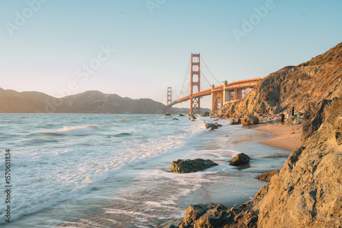 Golden Gate Bridge sunset
