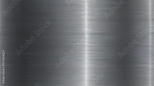 Wallpaper Mural Brushed metallic textures, like polished steel or shiny aluminum sheets, offer a sleek, industrial backdrop with a refined grey surface pattern and subtle reflections Torontodigital.ca