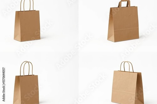 set of shopping bags