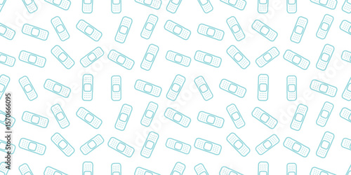 医療アイコンのシームレスパターン・背景素材
Modern Seamless Background Pattern Featuring Medical Icons and Healthcare Equipment in Flat Vector Design