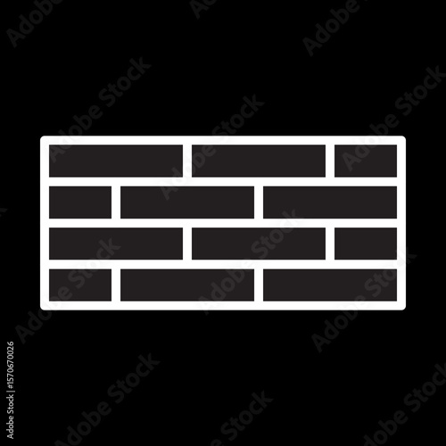 Brick Wall Icon Design