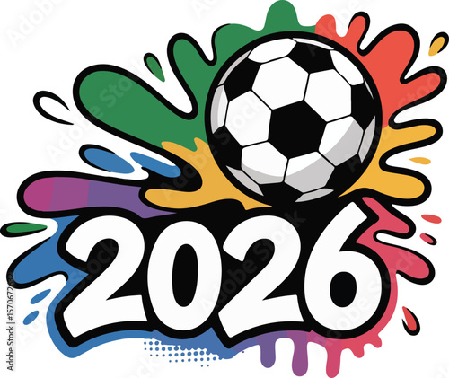 Wallpaper Mural 2026 soccer logo transparent png vector Torontodigital.ca