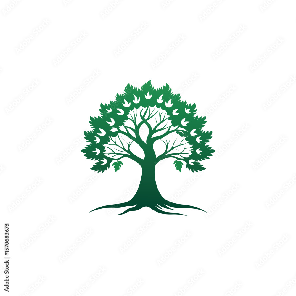 Obraz premium Tree Logo