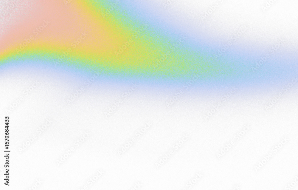 Obraz premium Abstract rainbow light leak on Transparent background.