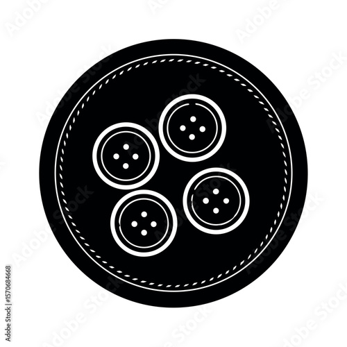 Green Buttons Set