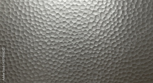 Hammered Metal Texture: Elegant Silver Background