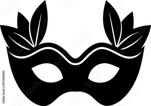 carnival mask vector illustration