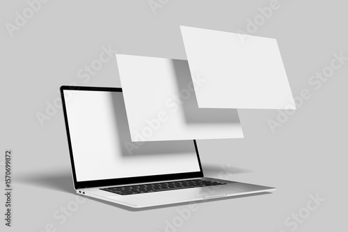 Laptop Screen Website