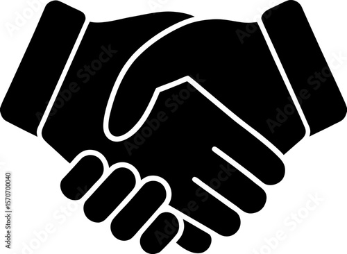 handshake vector illustration